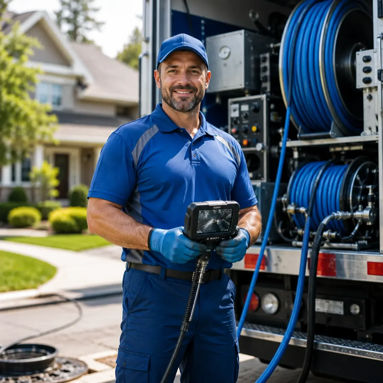 Local outdoor drain cleaning specialists in Hammond, WI
